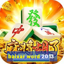 baixar word 2013